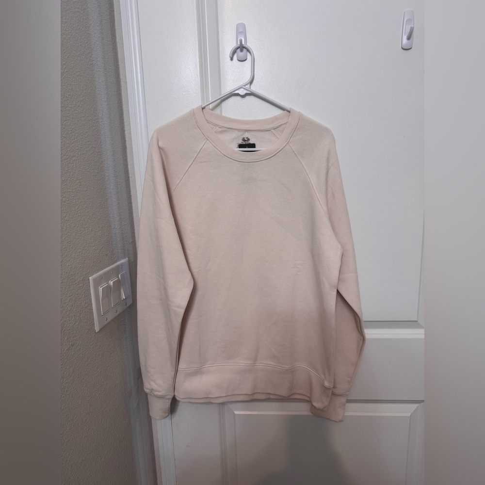 Fruit of the Loom Women’s Cream Crewneck Sweater